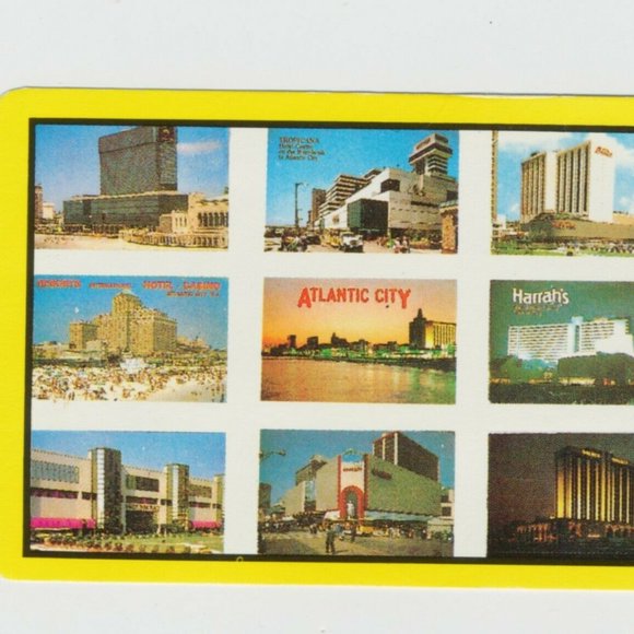 Vintage Atlantic City NJ Souvenir Casino Playing Cards - The World Joker - Picture 7 of 7